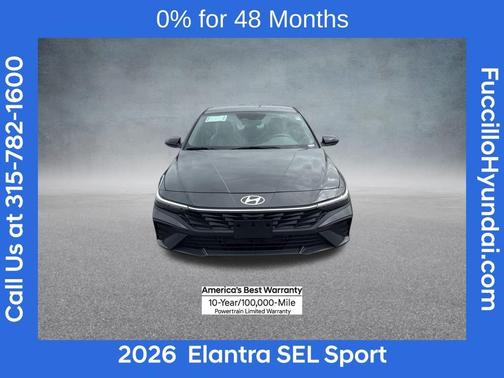 Amazon Gray 2026 Hyundai ELANTRA HEV SEL Sport