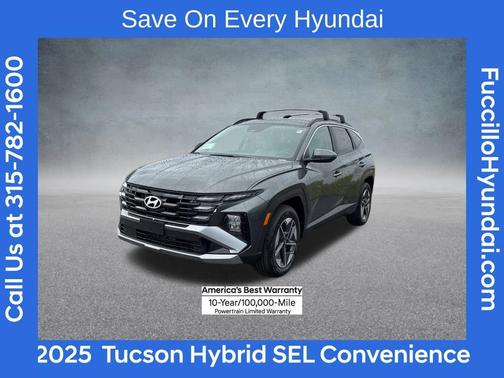 Gray 2025 Hyundai TUCSON Hybrid SEL Convenience