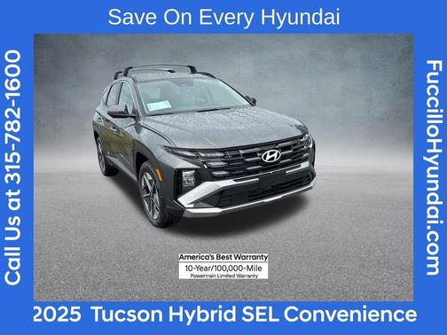 Gray 2025 Hyundai TUCSON Hybrid SEL Convenience