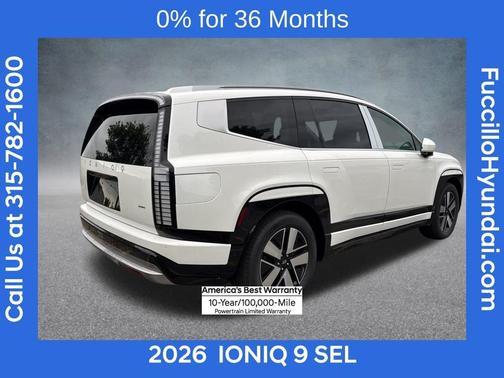 Snow White Pearl 2026 Hyundai IONIQ 9 SEL