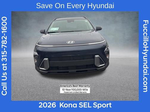 Denim Blue Pearl 2026 Hyundai KONA SEL Sport