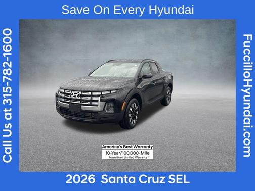 Phantom Black 2026 Hyundai SANTA CRUZ SEL Truck