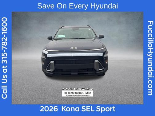 Denim Blue Pearl 2026 Hyundai KONA SEL Sport
