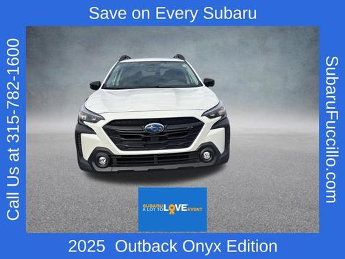 Crystal White Pearl 2025 Subaru Outback Onyx Edition