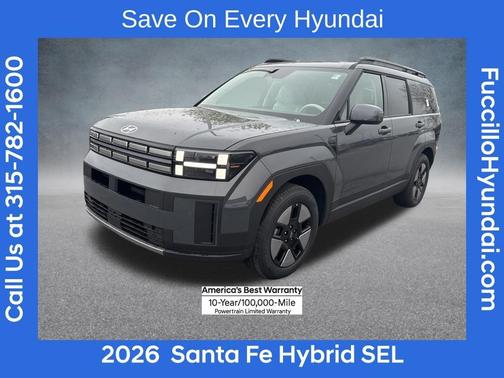 Gray 2026 Hyundai SANTA FE HEV SEL