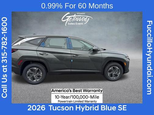 2026 Hyundai TUCSON Hybrid Blue SE