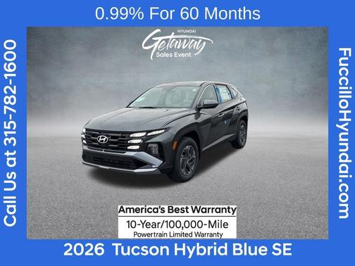 2026 Hyundai TUCSON Hybrid Blue SE