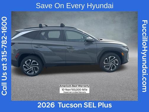 Gray 2026 Hyundai TUCSON SEL