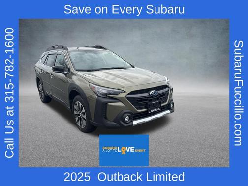 Autumn Green Metallic 2025 Subaru Outback Limited