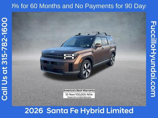 Brass 2026 Hyundai SANTA FE HEV Limited