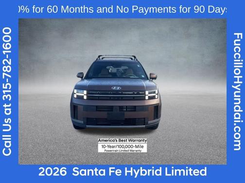 Brass 2026 Hyundai SANTA FE HEV Limited