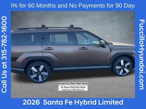 Brass 2026 Hyundai SANTA FE HEV Limited