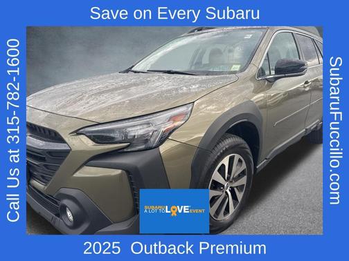 Autumn Green Metallic 2025 Subaru Outback Premium