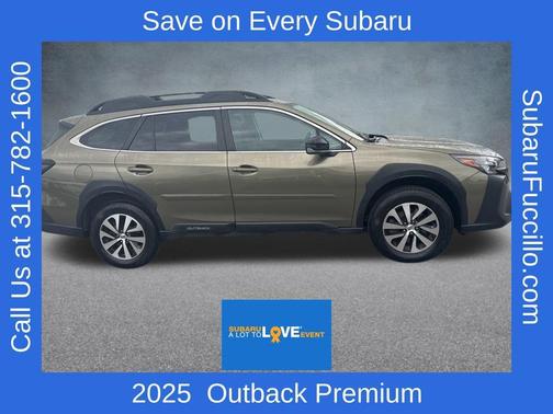 Autumn Green Metallic 2025 Subaru Outback Premium