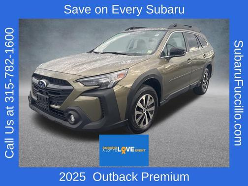 Autumn Green Metallic 2025 Subaru Outback Premium