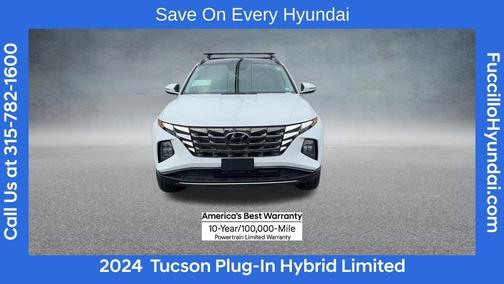 White Pearl 2024 Hyundai TUCSON Plug-In Hybrid Limited