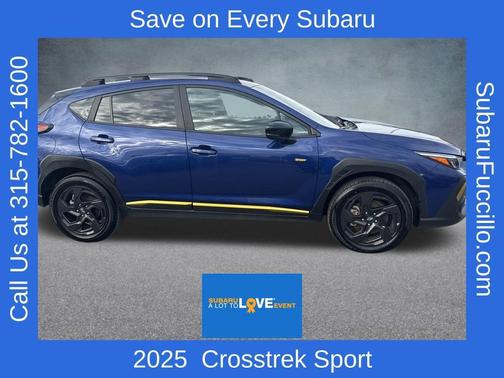 Sapphire Blue Pearl 2025 Subaru Crosstrek Sport