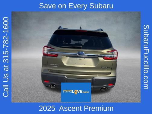 Green Metallic 2025 Subaru Ascent Premium