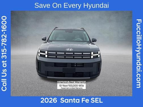 Gray 2026 Hyundai SANTA FE SEL