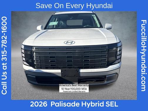 White Pearl 2026 Hyundai PALISADE SEL