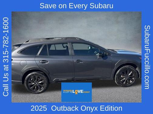 Gray Metallic 2025 Subaru Outback Onyx Edition