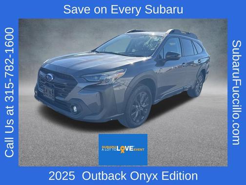 Gray Metallic 2025 Subaru Outback Onyx Edition