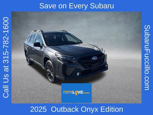Gray Metallic 2025 Subaru Outback Onyx Edition