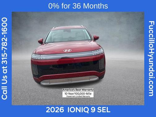 Red 2026 Hyundai IONIQ 9 SEL
