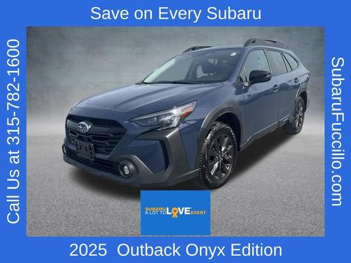 Cosmic Blue 2025 Subaru Outback Onyx Edition