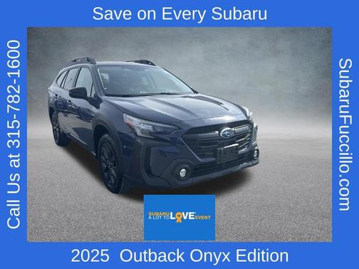 Cosmic Blue 2025 Subaru Outback Onyx Edition