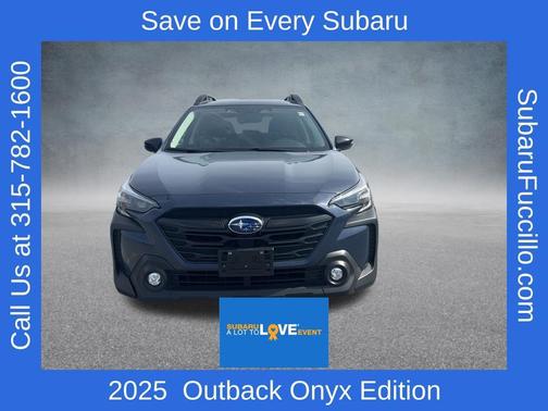 Cosmic Blue 2025 Subaru Outback Onyx Edition