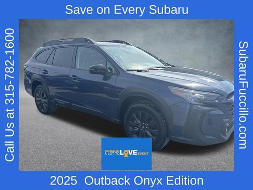 Cosmic Blue 2025 Subaru Outback Onyx Edition