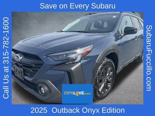 Cosmic Blue 2025 Subaru Outback Onyx Edition