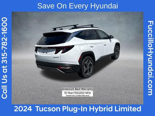 White Pearl 2024 Hyundai TUCSON Plug-In Hybrid Limited