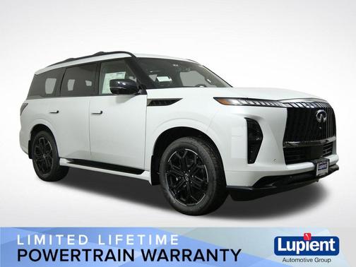 Radiant White 2026 INFINITI QX80 SPORT