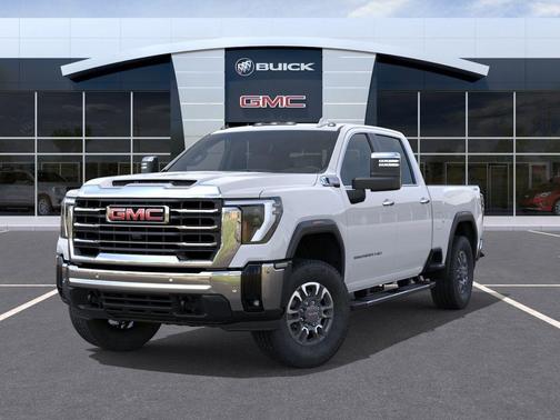 Glacier White 2026 GMC Sierra 3500 SLT