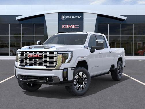 Glacier White 2026 GMC Sierra 3500 Denali
