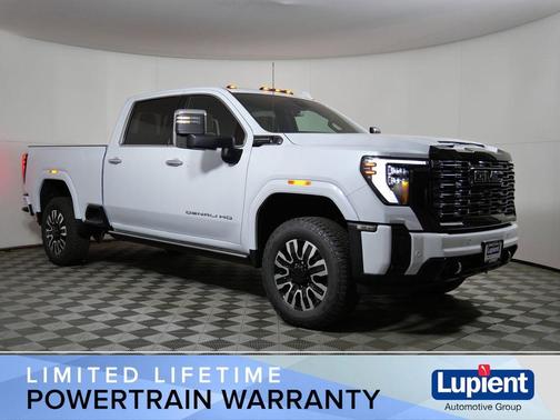 Glacier White 2026 GMC Sierra 3500 Denali Ultimate