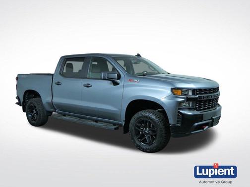 Satin Steel Metallic 2021 Chevrolet Silverado 1500 Custom Trail Boss