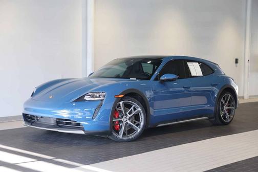 Neptune Blue 2024 Porsche Taycan