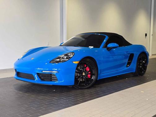 Shark Blue 2025 Porsche 718 Boxster