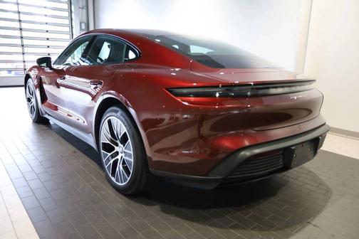 Cherry Metallic 2022 Porsche Taycan
