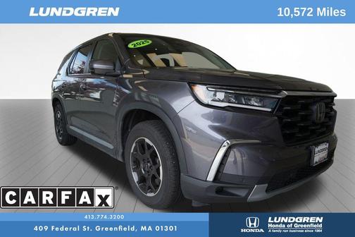 Modern Steel Metallic 2025 Honda Pilot Sport