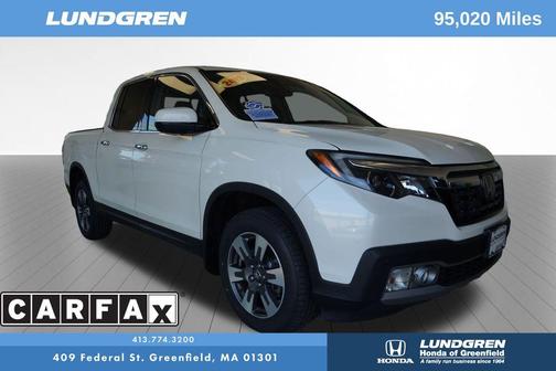 White 2019 Honda Ridgeline RTL-E