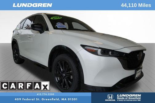 Rhodium White Metallic 2024 Mazda CX-5 2.5 Carbon Turbo
