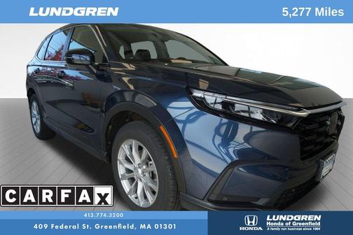 Blue 2025 Honda CR-V EX-L