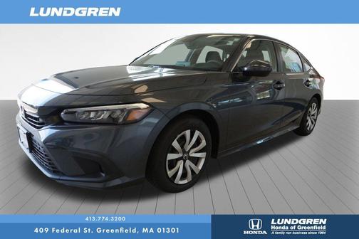 Gray 2023 Honda Civic LX