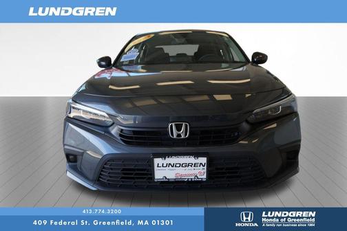 Gray 2023 Honda Civic LX