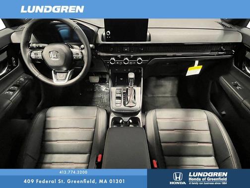 White 2026 Honda CR-V Hybrid Sport Touring