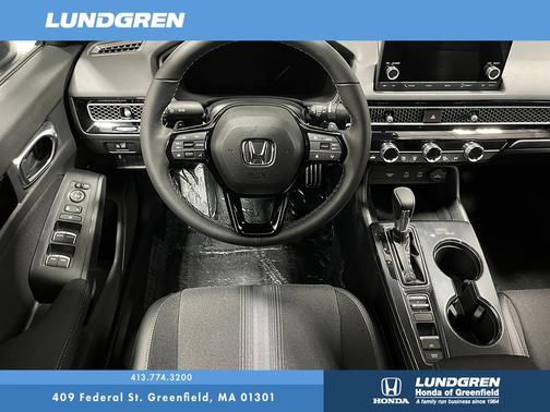 Blue 2026 Honda Civic Hybrid